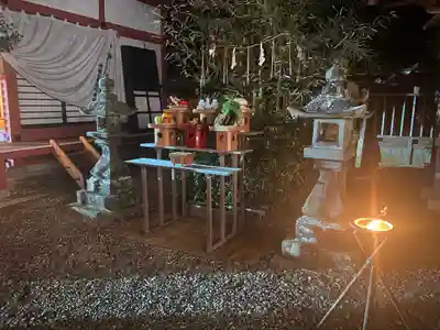 柏原八幡宮のお祭り