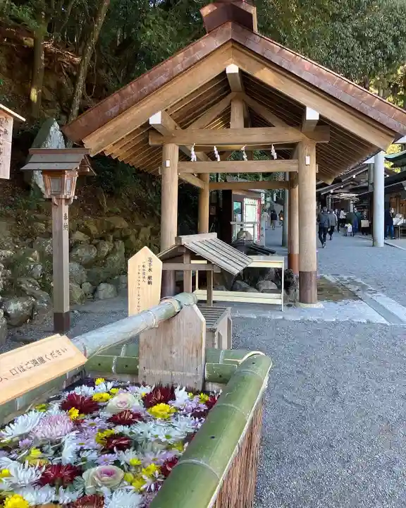 多度大社の手水舎