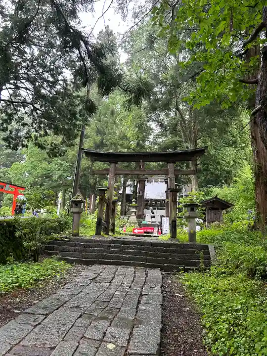山家神社の鳥居