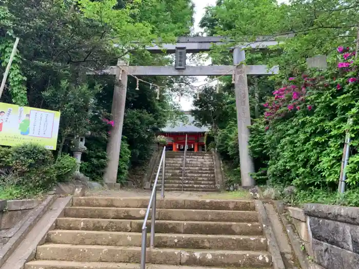 白幡神社の鳥居