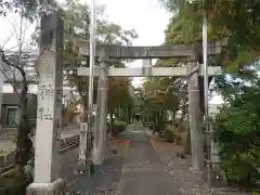 八幡神社の鳥居