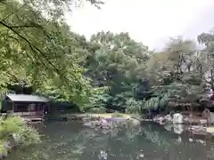 靖國神社の庭園