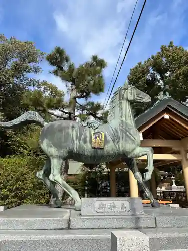 和泉國一之宮　大鳥大社の像