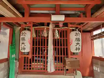 於勝大神の本殿・本堂