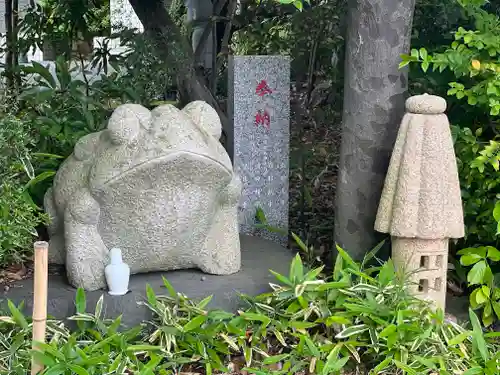 富知六所浅間神社の狛犬