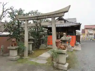 城興寺の鳥居