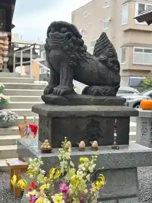 札幌諏訪神社の狛犬