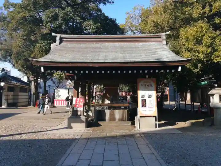 真清田神社の手水舎