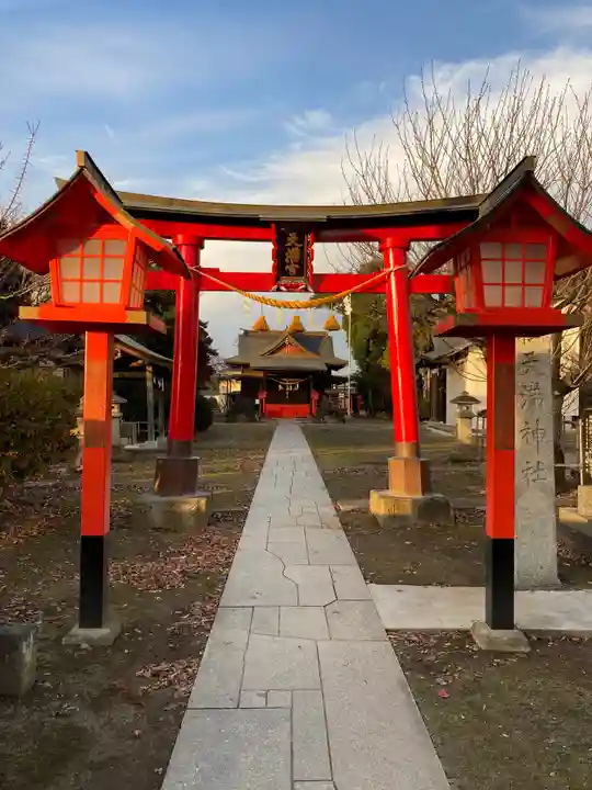 高岩天満神社の鳥居