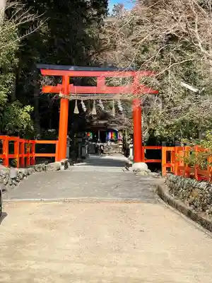 大田神社(賀茂別雷神社境外摂社)の鳥居
