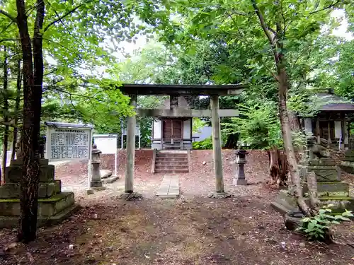 永山神社の鳥居