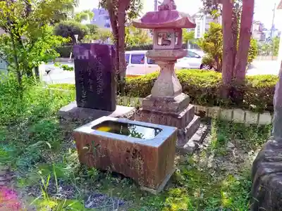 平手神明社の手水舎