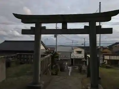 熊野神社の鳥居