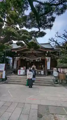 鳩森八幡神社の本殿・本堂