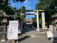 中野沼袋氷川神社の鳥居