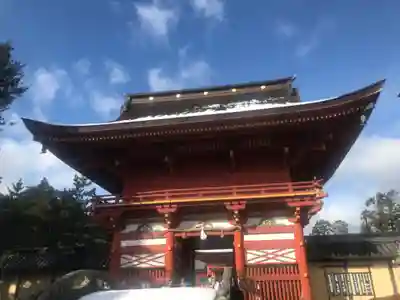 美濃國一宮　南宮大社の山門・神門