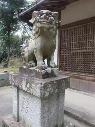 志貴御縣坐神社の狛犬