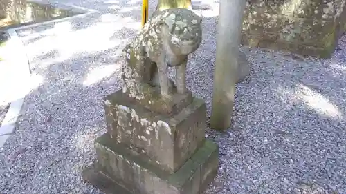 間々田八幡宮の狛犬