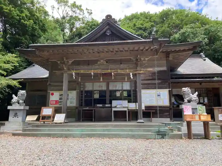 阿波々神社の本殿・本堂
