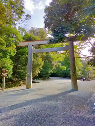 伊勢神宮内宮（皇大神宮）の鳥居