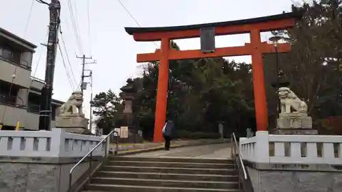 稲毛浅間神社の鳥居