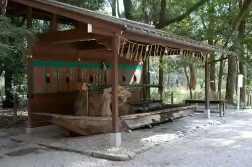 賀茂御祖神社（下鴨神社）の手水舎