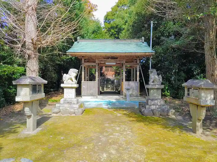 塩田神社の本殿・本堂