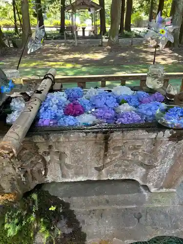 光丸山 法輪寺の手水舎