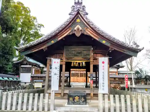味鋺神社の本殿・本堂