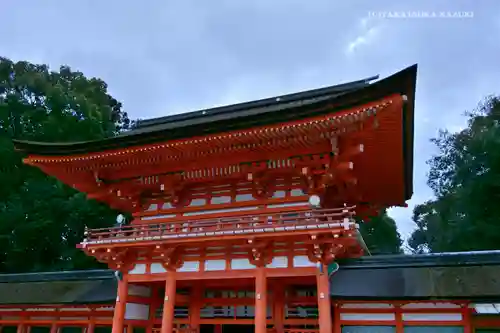 賀茂御祖神社（下鴨神社）の山門・神門