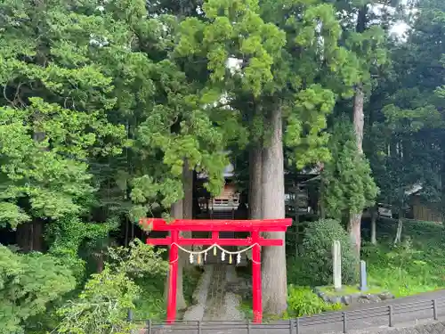 須山浅間神社の鳥居