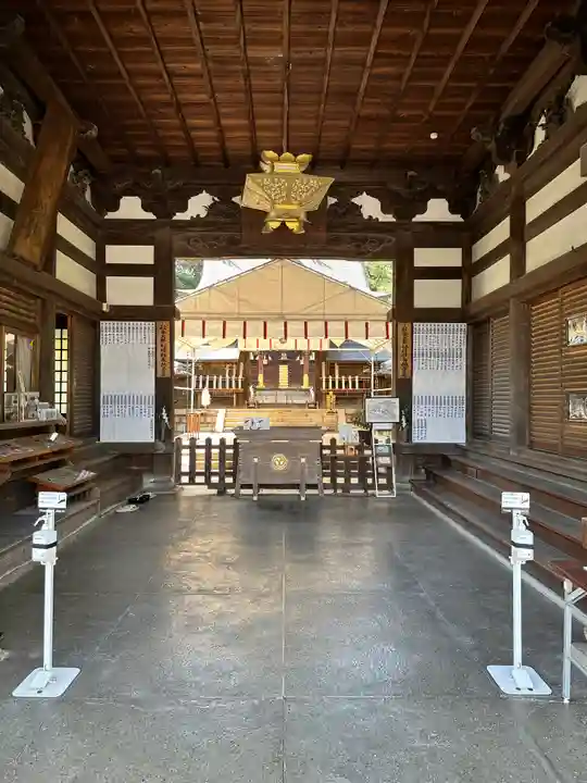 誉田八幡宮の本殿・本堂