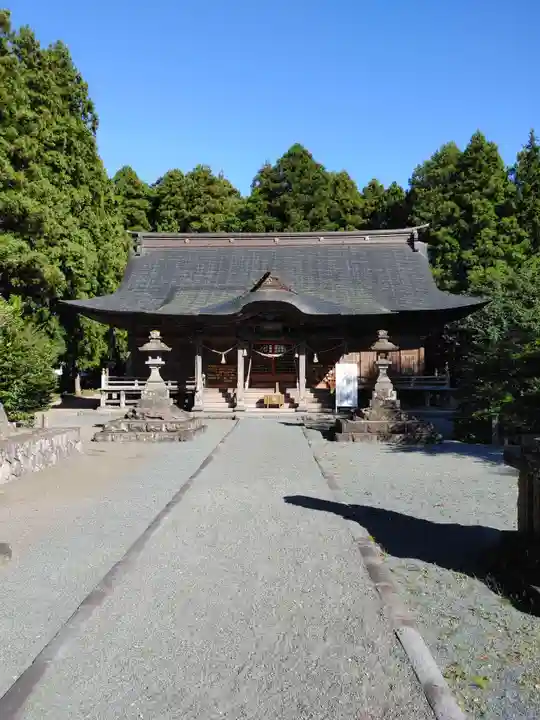 一条八幡神社の本殿・本堂