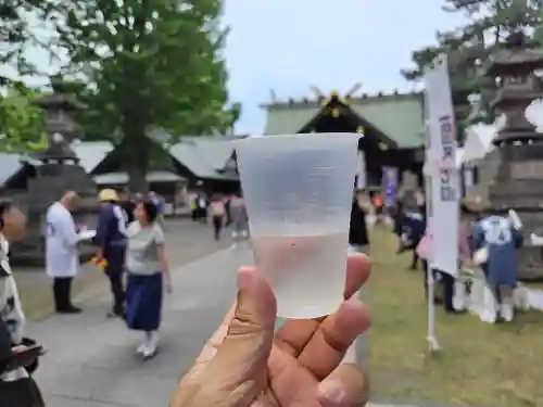 上川神社頓宮の食事