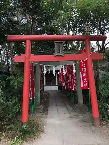 篠崎浅間神社の鳥居