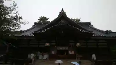 尾山神社の本殿・本堂
