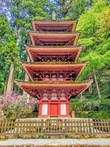 室生寺の塔
