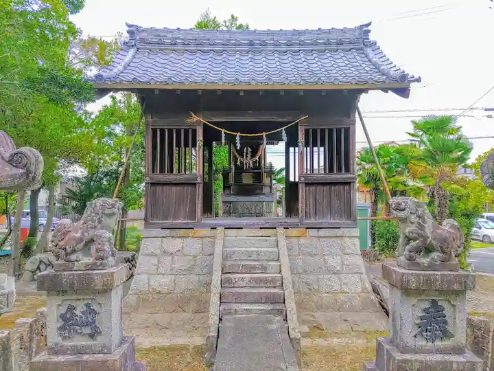 神明社(平町)の本殿・本堂