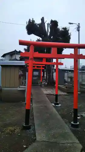 鎌ヶ谷八幡神社の鳥居