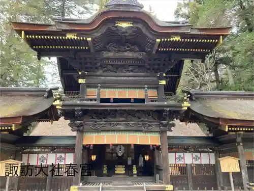 諏訪大社下社春宮の本殿・本堂