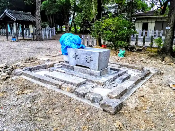神明社(大脇神明社)の手水舎