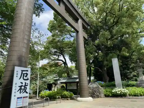 愛知縣護國神社の鳥居