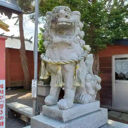 森三吉神社の狛犬