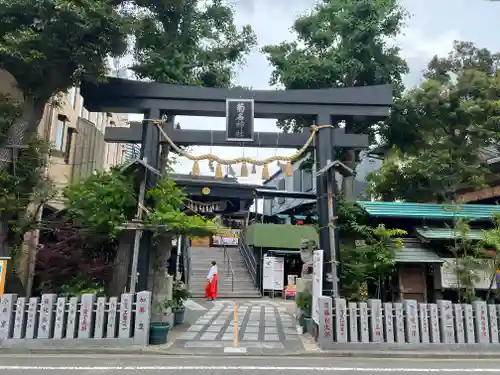 菊名神社の鳥居