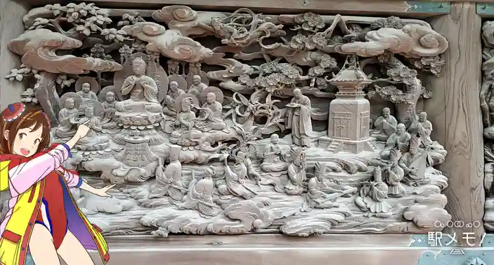 題経寺(柴又帝釈天)の芸術