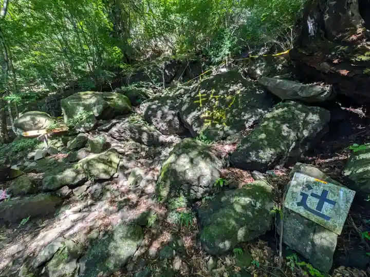 妙義神社 奥の院の自然