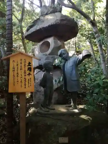 駒木諏訪神社の像