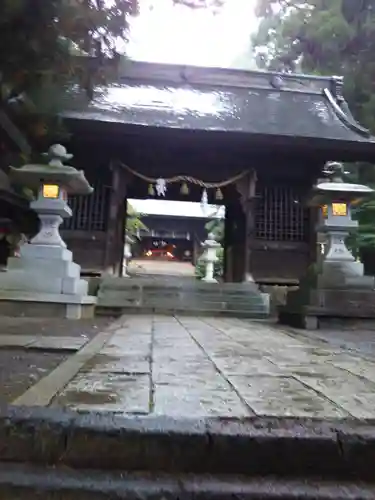 河口浅間神社の山門・神門
