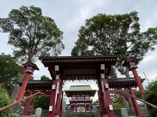 篠崎八幡神社の山門