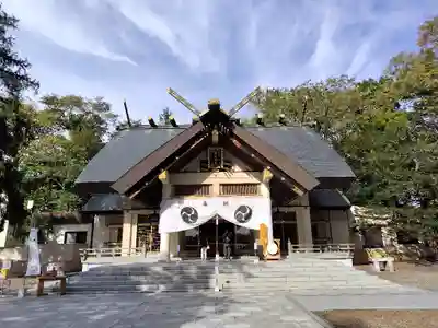 帯廣神社の本殿・本堂